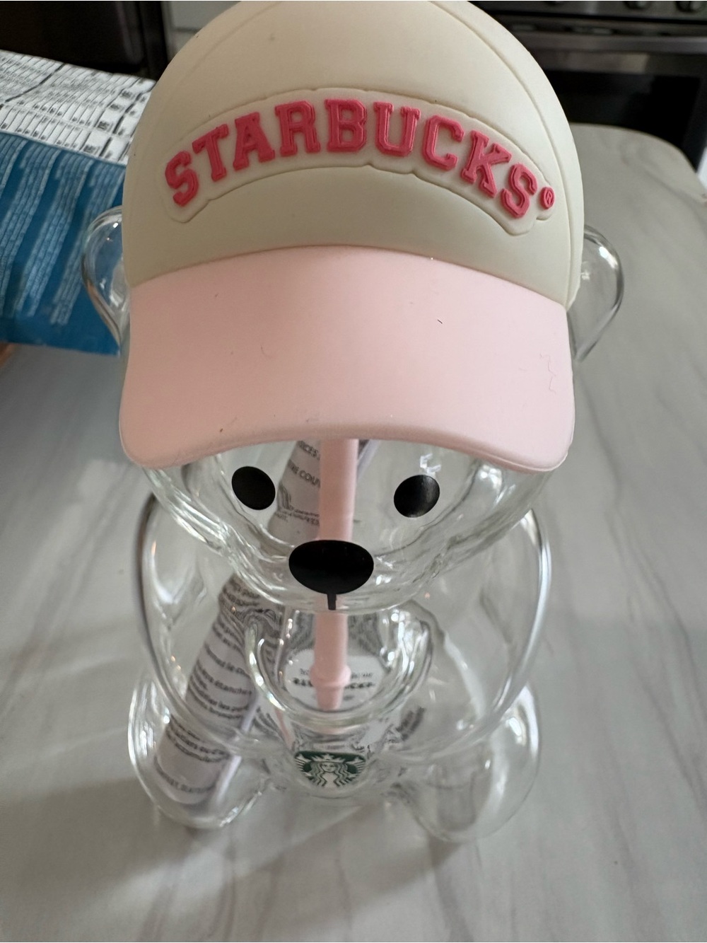 Starbucks Pink Bear Cap